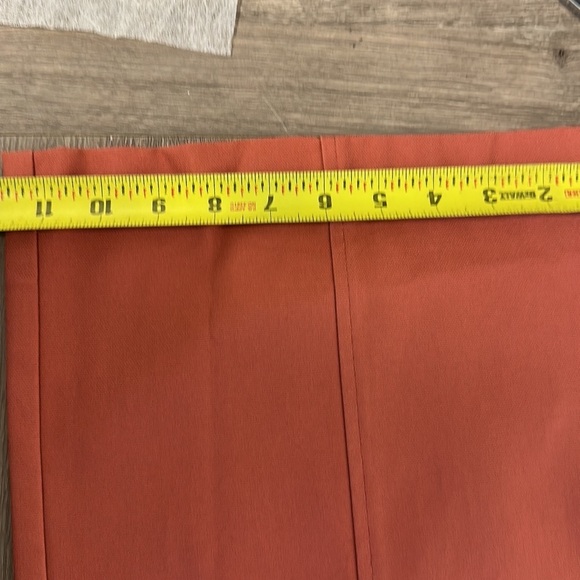 Esby Lucia Pant wide leg 100% cotton size 0. Coral color. Worn once. - Picture 15 of 15